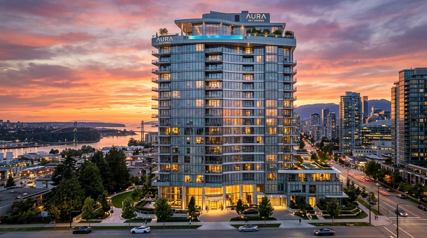 high rise building